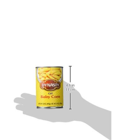 Dynasty Cut Baby Corn 15 Oz (Pack of 3) - Buy Online on GoSupps.com