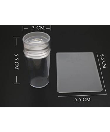 Clear Stamper Jelly for Stamping & French Nails - Precision Nail Art Tool for Varnish UV Gel & Acrylic - Buy Online on GoSupps.com