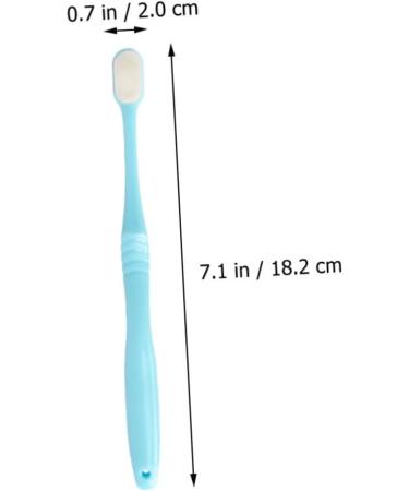 Beaupretty 4-Piece Wangan Hair Toothbrush Set - Portable Bristle Toothbrushes for Adults | Ideal for Men & Women | International Shipping Available - Buy Online on GoSupps.com