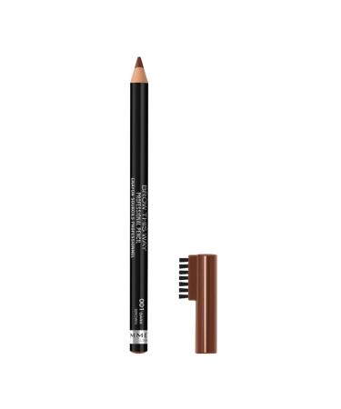 Rimmel Professional Eyebrow Pencil Dark Brown 1 ea (Pack of 2)