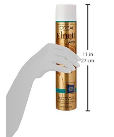 L'Or al Paris Elnett Satin Hairspray 11 Oz - Long-lasting Hold and Shine - Buy Online on GoSupps.com