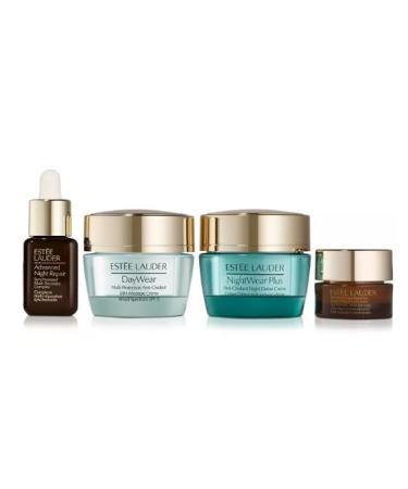 4-Pc. All Day Hydration Skincare Starter Set Advanced Night Repair 7ml/Advanced Night Repair Eye 5ml/DayWear Multi-Protection 15ml/NightWear Plus 15ml