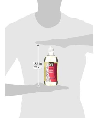 Better Life Sulfate Free Dish Soap - Tough on Grease, Gentle on Hands, Pomegranate, 22 Oz - Buy Online on GoSupps.com