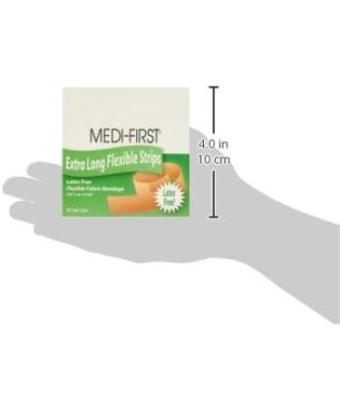 Medique 62178 Extra Long Latex-Free Woven Bandages 3/4 x 4-11/16 - 40 Per Box - Buy Online on GoSupps.com