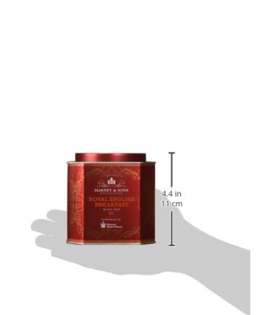 Harney & Sons Royal English Breakfast Black Tea - 30 Sachets (2.67 oz) - Premium Quality - Buy Online on GoSupps.com
