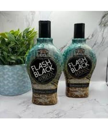 European Gold Flash Black 4000X Indoor Tanning Lotion with Time-Release DHA Bronzers 12 oz 12 Ounce (Pack of 1) - Buy Online on GoSupps.com