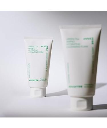 Buy s.Inn.is.free Green Tea Hydrating Amino Acid Foam Cleanser - 150g for All Skin Types | Daily Cleansing Solution - Buy Online on GoSupps.com