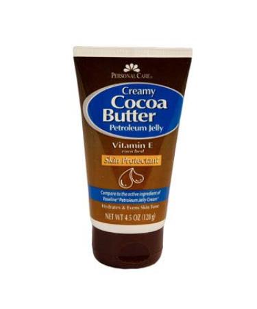 Creamy Petroleum Jelly 4.5 oz Cocoa Butter Enriched Vitamin E Case of 12