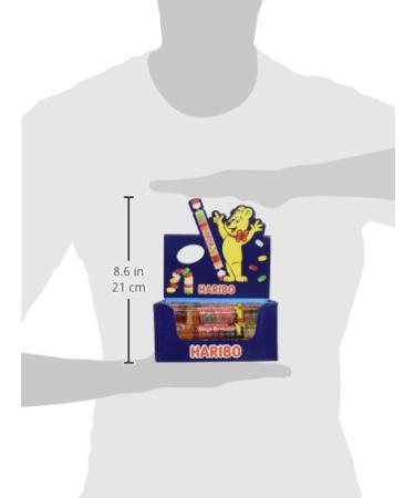 Haribo Mega Roulette Fruit Gum Rolls - 40 x 45g Pack | International Shipping Available - Buy Online on GoSupps.com
