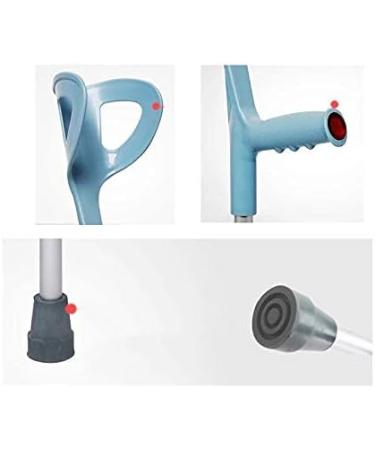 Walking Stick Aluminum Alloy Lightweight Elbow Support Crutches for Elderly Adjustable Walking aids (Rwt807) Warm as Ever - Buy Online on GoSupps.com