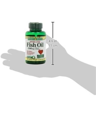 Nature’s Bounty Fish Oil 1200mg 360mg of Omega 3 60 Softgels - Buy Online on GoSupps.com