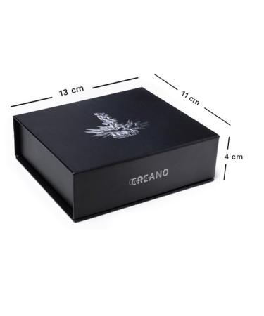 Creano 6 Teablumen Gift Box - Premium Green Tea Variety in Elegant Magnetic Box | 4 Types of Tealinis | Perfect Gift Idea - Buy Online on GoSupps.com