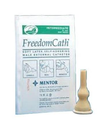 Coloplast - 8000 - Freedom Cath Latex Self-Adhering Male External Catheter 23 mm