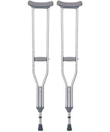 Crutches for Adults Underarm Walking stick lightweight height adjustable Great for Travel or Work Selfless dedication