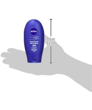 NIVEA Nourishing hand cream very dry skin (1 x 75 ml) moisturizing hand care with sweet almond oil effective moisturizing hand cream 24 hours - Buy Online on GoSupps.com