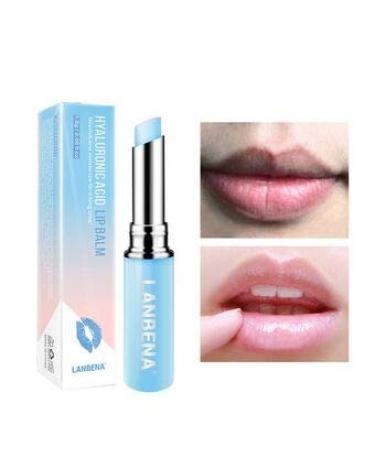 Chameleon Lip Balm Rose Hyaluronic Acid Moisturizing Nourishing Lip Plumper Lip Lines Natural Extract Makeup Lipstick (Hyaluronic Acid)