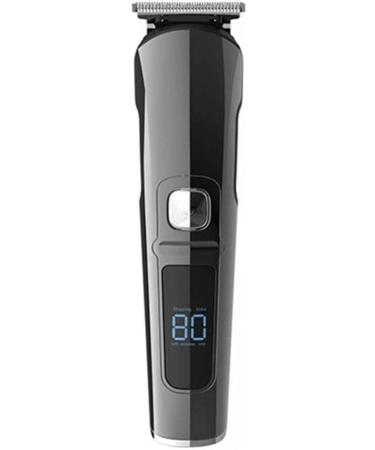 Hair Clippers for Men 4-in-1 Beard Trimmer Ear and Nose Trimmer Body Groomer Detail Trimmer Cordless & Rechargeable Led Display USB Rechargeable Wet & Dry Attachments (Black)