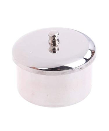 Piaopiaoniu 3-Piece Stainless Steel Nail Art Equipment Cups with Lids - Acrylic Liquid & Powder Holders for Nail Tools - Buy Online on GoSupps.com