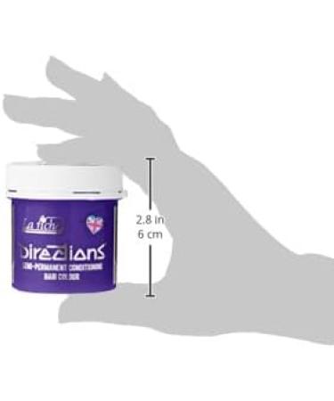 DIRECTIONS Lilac Semi-Permanent Hair Colour - 88ml Tub - 1 Pack - Buy Online on GoSupps.com