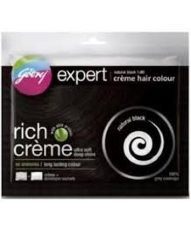 Expert Rich Creme Hair Colour Natural Black 40 gm.