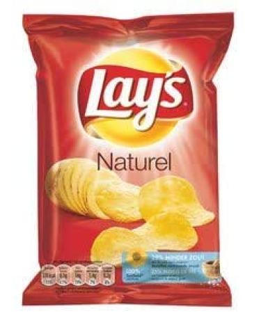 Lay's Lay's Natural Chips 40 g | 20x | Total Weight 800 g