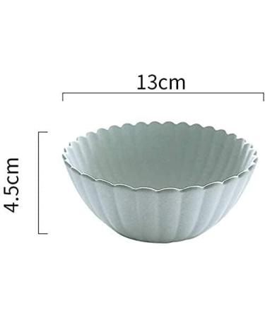 Scrub Chrysanthemum Ceramic Tableware Household Rice Bowl Fruit Salad Bowl Noodle Bowl Western Dish Plate for Catering and Home Kitchenware (Color : 13cm) - Buy Online on GoSupps.com