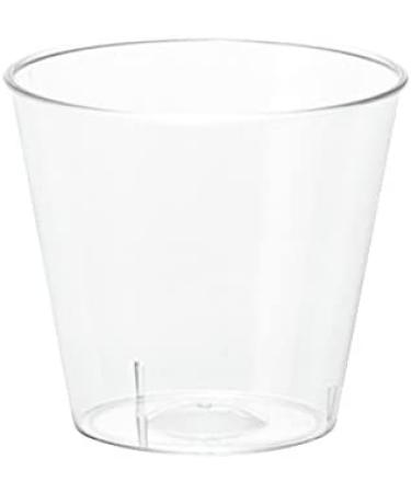 Embellish 1oz Clear Shot Glass 100 Pack - Hard Plastic, 1 Fluid Ounces - Buy Online on GoSupps.com