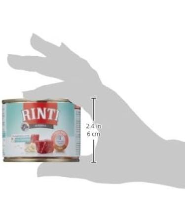 Rinti Dog Food Sensitive Beef & Rice - 185g x 12 | Premium Nutrition for Dogs - International Shipping - Buy Online on GoSupps.com