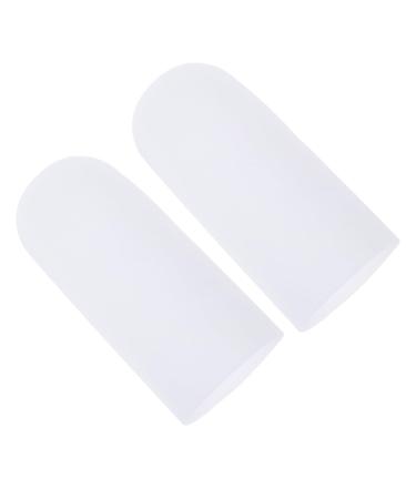 Healeved Pair Thumb Protector Toe Separator for Bunion Toe Separators Hammer Big Toe Spacers Gel Bunion Toe Spreader Gel Bunion Corrector Gel Bunion Protector Dilator Foot Protector Corn