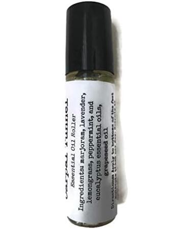 Carpal Tunnel Essential Oil Roller - 10ml All-Natural Therapeutic Blend for Pain Relief - Buy Online on GoSupps.com