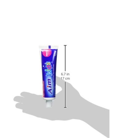 AIM Kids Mega Fluoride Toothpaste - Bubble-Berry Flavor | International Shipping Available - Buy Online on GoSupps.com