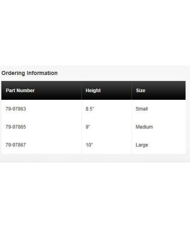 ProCare 79-97867 Surround Gel Ankle Brace Large - 10 Height - Buy Online on GoSupps.com