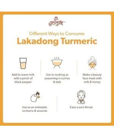 Premium Go-Yogik Lakadong Turmeric Powder 225g - High 7-9% Curcumin | Lab Tested | Direct from India - Buy Online on GoSupps.com