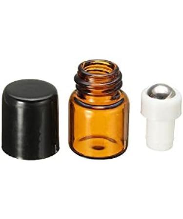 12Pcs 2ml Essential Oils Roller Bottles Mini Empty Roll-on Bottles with Stainless Steel Roller Balls and Black Cap Cosmetic Makeup Storage Vials For Fragrance Perfume Aromatherapy - Buy Online on GoSupps.com