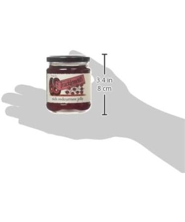 Tracklements Rich Redcurrant Jelly - Ideal Condiment for Soft Cheese & Gamey Meats - Vegetarian, Vegan & Gluten Free - 250g Jar - Buy Online on GoSupps.com