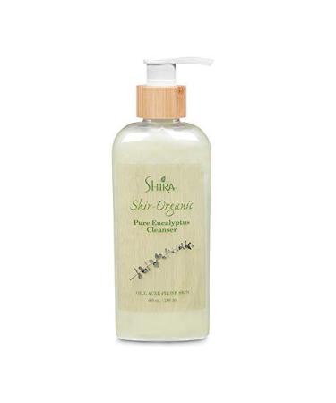 Shira Shir Organic Eucalyptus Cleanser Hydrating Facial Cleanser for Normal to Oily Skin. Antibacterial Acne Cleanser with Eucalyptus (200 ml) Eucalyptus Cleanser-200 ML