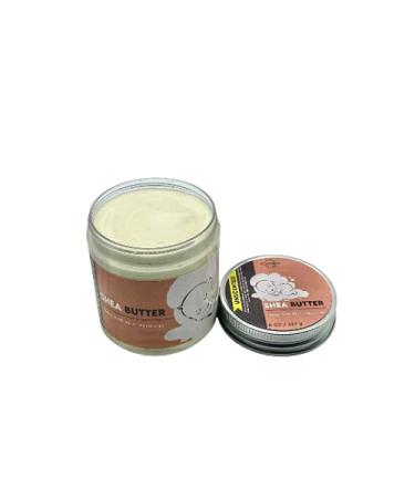 Unscented Handcrafted Shea Body Butter for Babies | 8 oz - Nourishing Natural & Safe for Sensitive Skin - Buy Online on GoSupps.com