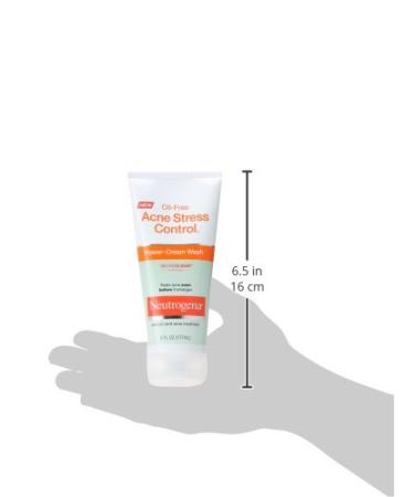Neutrogena Oil-Free Acne Stress Control Face Wash 6 fl. oz | Salicylic Acid Treatment for Acne-Prone Skin - Buy Online Internationally - Buy Online on GoSupps.com
