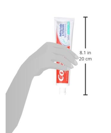Colgate Peroxide & Baking Soda Whitening Toothpaste with Fluoride - Frosty Mint, 6 oz (Pack of 6) - Buy Online on GoSupps.com