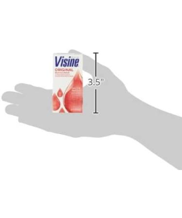 Visine Original Redness Relief Eye Drops | 0.5 Fl. Oz - Buy Online on GoSupps.com