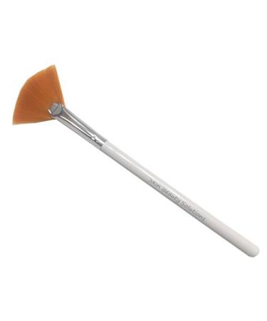 Beauty Solutions Taklon Fan Mask Brush & Acid Applicator for Glycolic Lactic & TCA Peel - International Shipping Available - Buy Online on GoSupps.com