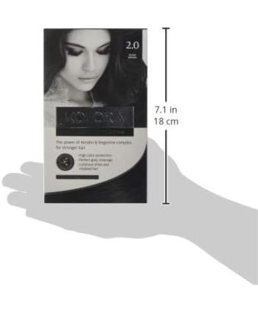 KOLORA AROMA Kolora Hair Dye 2.0 Black Brown 60 ml - Buy Online on GoSupps.com