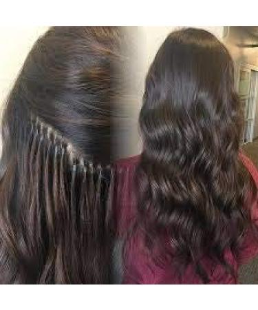 Prolinks 500PCS Premium Silicone Lined Copper Micro Rings Beads Tubes for I-Tip Hair Extensions (Dark Brown 4mm) - Buy Online on GoSupps.com