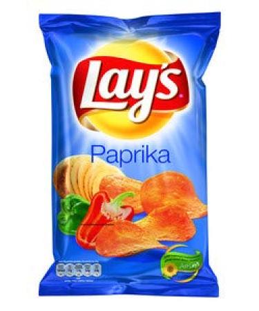 Lay's Lay's chips paprika 175 g | 8 x | Poids total 1400 g
