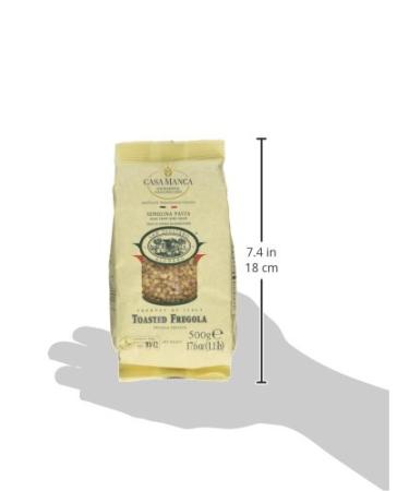 San Giuliano Casa Manca Toasted Fregola Semolina Pasta 1.1 lb - Authentic Italian Grain Pasta - Buy Online on GoSupps.com