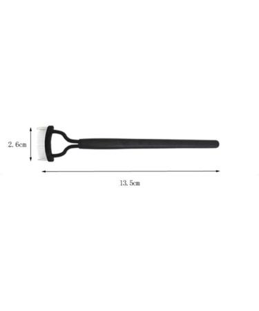 Mezerdoo 1Pcs Stainless Steel Eyelash Comb Curler Lash Separator Lift Curl Metal Brush Beauty Essential Useful Tools for Women Eyes Makeup - Buy Online on GoSupps.com