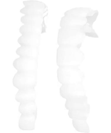 Buy Upper & Lower Jaw Temporary Whitening Denture Sets | Non-Retaining Simulation Dentures with Brackets - International Shipping Available - Buy Online on GoSupps.com