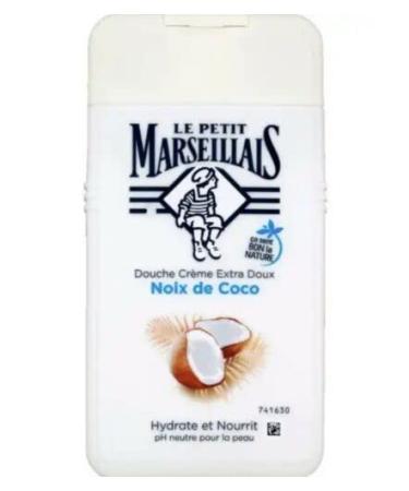 The Little Marseillais Le Petit Marseillais 9096703 Lpm Shgl Coconut 250 x 3 Fr 250 milliliter