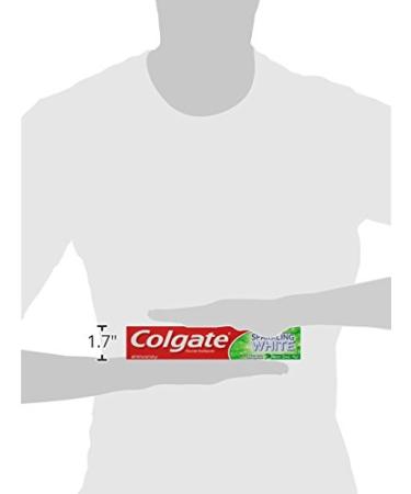 Colgate Sparkling White Fluoride Toothpaste with Baking Soda & Peroxide - Mint Zing 6.4 oz | International Shipping Available - Buy Online on GoSupps.com