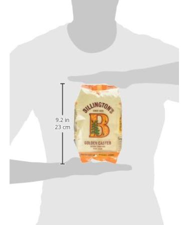 Billington's Golden Caster Sugar 1kg - Unrefined Cane Sugar - Buy Online on GoSupps.com